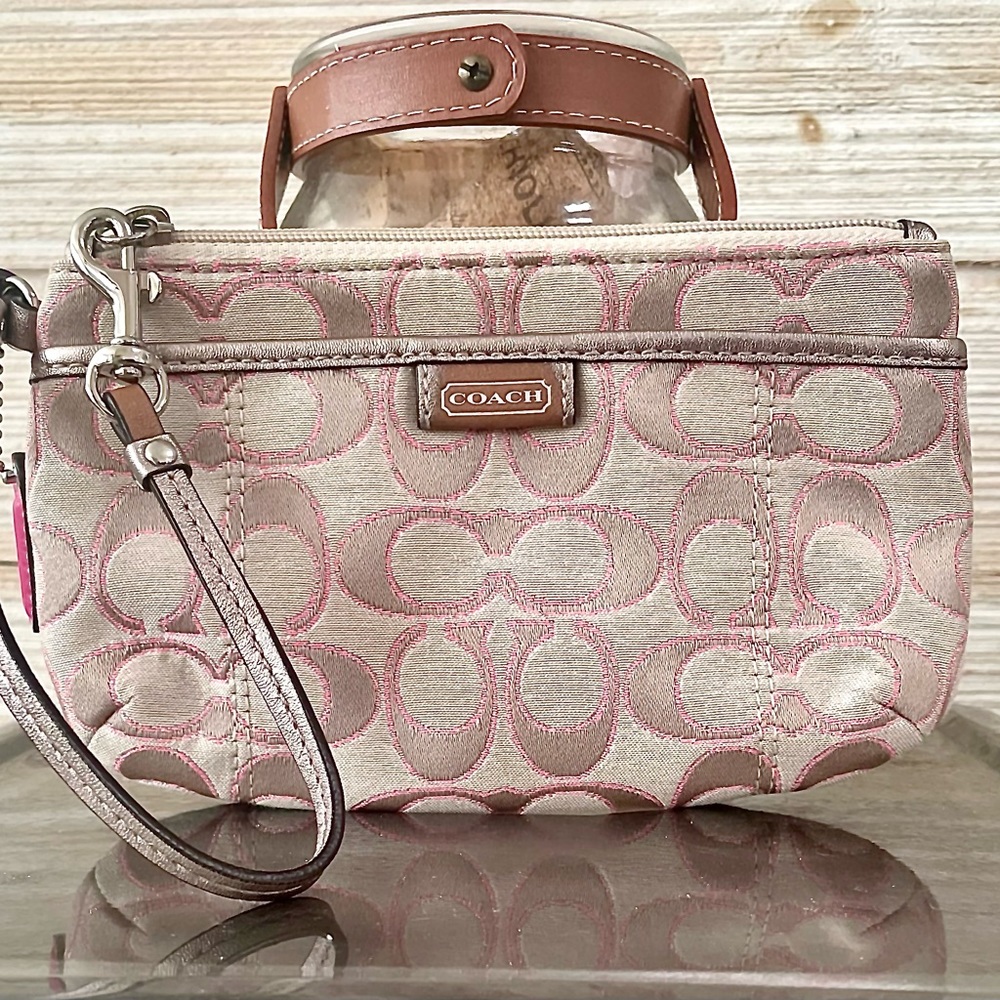 Coach small wristlet